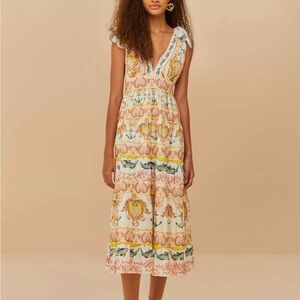 Farm Rio Off-White Maritime Magic Midi Dress
MARITIME MAGIC OFF-WHITE